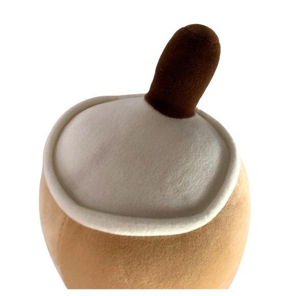 Bobo Shake Plush Stuffed Animal Doll Toy Brown Tan Squish Bubble Tea Cup Straw 1 - Picture 5 of 5
